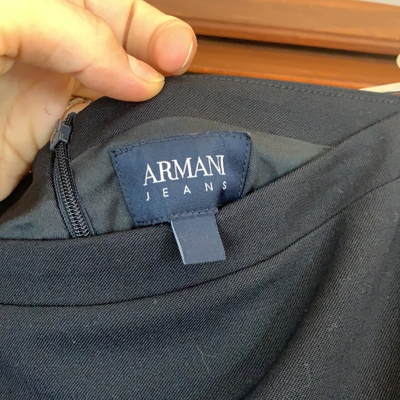 ARMANI Skirt Navy 4 - Picture 3 of 6
